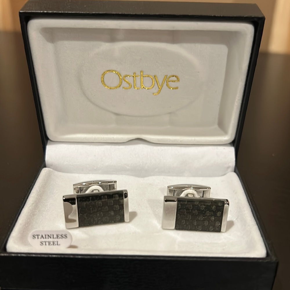 Ostbye Cufflinks BRAND NEW!